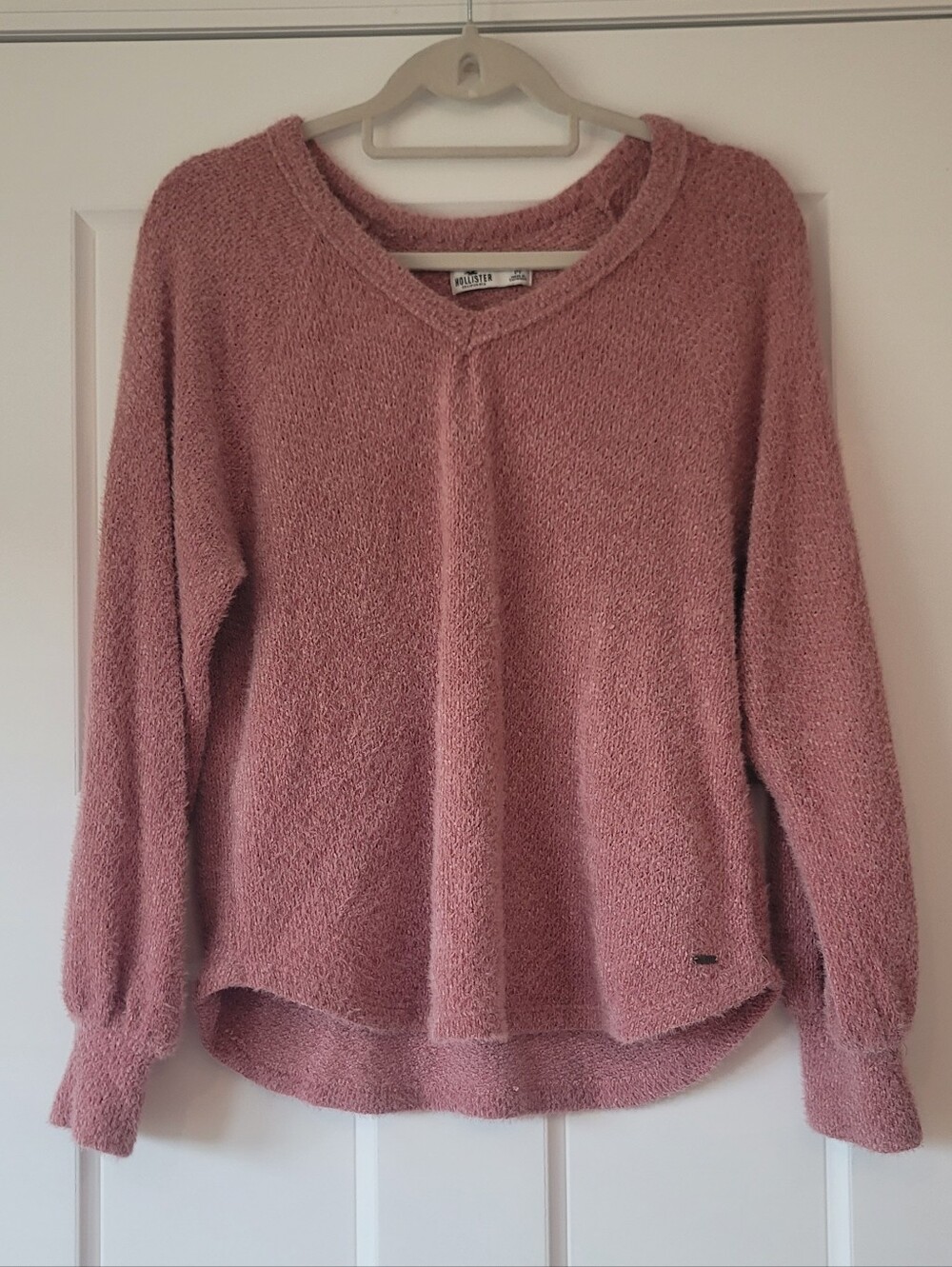 Hollister Cozy Pink Bouclé Sweater - Women's